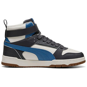 PUMA RBD Game Mid Top Skateboard Shoes Unisex White Black Blue 1 2694228
