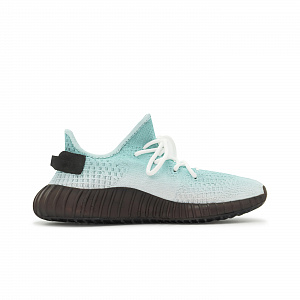 Adidas Originals Yeezy Boost 350 V2 Casual Shoes Unisex Low-Top Cyan/Green/Brown/Silver Black 1 2694299