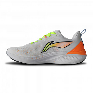 LiNing Red Hare 7 Cushioned Slip-Resistant Rebound Low-Top Running Shoes Men's White 1 2694356