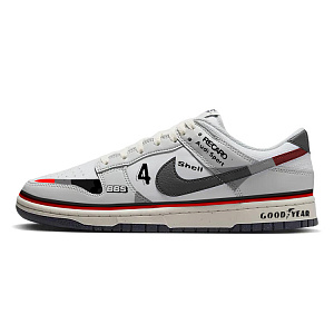 Nike Dunk Anti Slip Wear Resistant Low Top Skateboard Shoes Men's White Blue