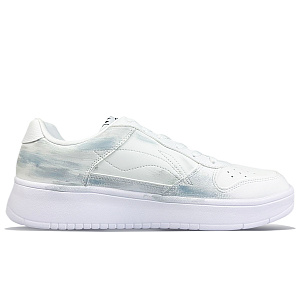 LiNing Pontoon Boats Anti-Slip And Wear-Resistant Lightweight Low-Top Skateboard Shoes Men's White Blue 1 2694553