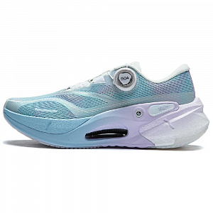 LiNing Furious Rider 7.0 PRO V2 Anti-Slip Wear-Resistant Low-Top Casual Running Shoes Women's Blue Purple