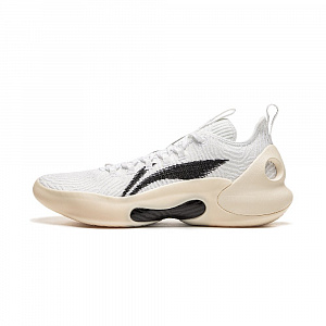 LiNing Charming Ultra Low Slip Resistant Abrasion Resistant Low top Basketball Shoes Men's White Black