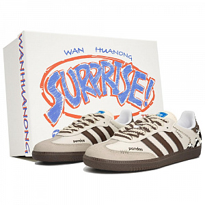 Adidas Originals SAMBA OG Non slip Lightweight Low Top Skateboard Shoes Unisex Beige Coffee