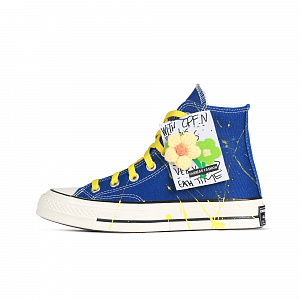 Converse 1970s Non-slip Lightweight High-Top Canvas Shoes Unisex Blue 1 2694855
