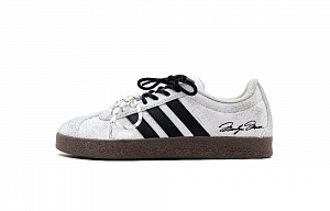 Adidas VL COURT 2.0 Impact Resistance Low top Skateboard Shoes Black Gray White