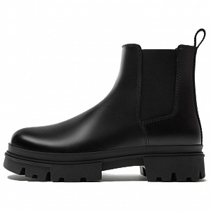 ZARA Short Chelsea Boots Men's Black