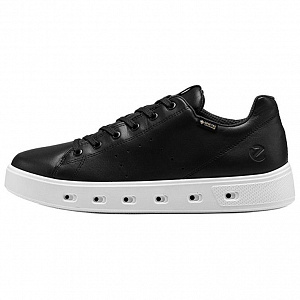 Ecco Low-Top Skateboard Shoes Men's Black