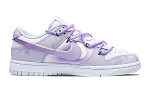Nike Dunk Purple Dreams Coverage Anti-Slip And Wear-Resistant Lightweight Low-Top Skateboard Shoes Unisex Light Purple 1 2695248