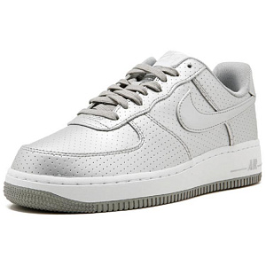 Nike Air Force 1 Low '07 LV8 Metallic Silver Perforated 1 2695468