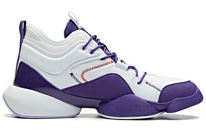 Dragon Ball x Anta Mid-Top Performance Basketball Shoes Women's White Purple 1 2695665