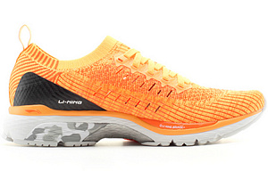 LiNing War Axe Non slip Lightweight Low Top Running Shoes Men's Orange 1 2695759