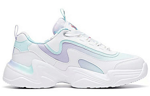 ANTA Life Collection Chunky Sneakers Women's Low top White/Glacier Blue/Light Purple 1 2695789