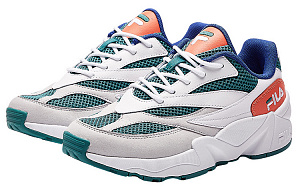 FILA FUSION Low Top Shoes Women's White Green 1 2697744