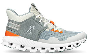On Cloud Hi Cushioning, Slip Resistant, And Abrasion Resistant Low Top Running Shoes Women's Gray Blue 1 2698336