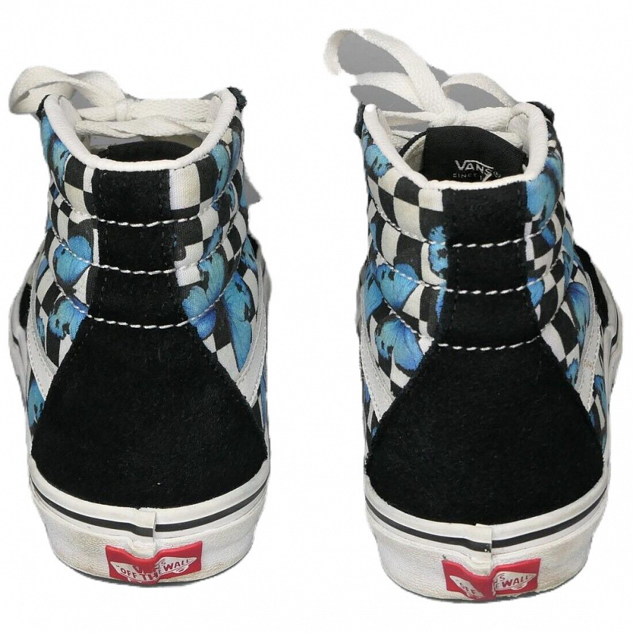 Sk8 Vans Hi 'Butterfly Checkerboard'