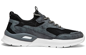 Jeep Low-Top Skateboard Shoes Men's Black 1 2698951