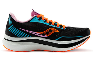 saucony Women's Endorphin Pro 'Black Deep Orange' 1 2699019