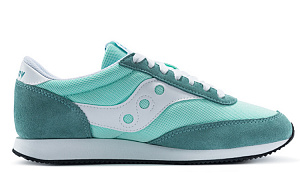 Saucony Hornet Cushioning Anti-Slip And Wear-Resistant Low-Top Casual Shoes Women's Light Blue White 1 2699046