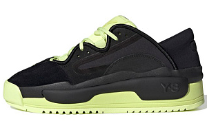 Y-3 Hokori 2 Black Semi Frozen Yellow
