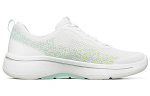 Skechers Go Walk Arch Fit 'White Light Blue' Women's 1 2701631