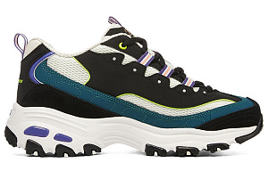 Skechers D'Lites 1.0 'Black Blue Purple' Women's 1 2701744