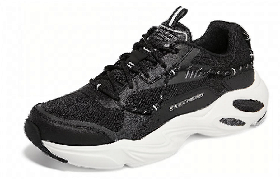 Skechers D'Lites 'Black White'