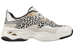 Skechers D'lites 4.0 Natural Habitat Kadn Beyaz Sneakers 'Beige Brown White' Women's 1 2702324