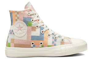 Converse Women's Chuck Taylor All Star High 'Crafted Abstract Stripes' Women's 1 2702427