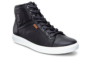Ecco Soft Cool Size 7 Collection Stylish Skateboarding Shoes Women's Black 1 2702503
