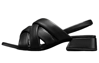 Ecco Elevate Squared Fashion Sandal Women's Black