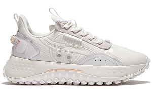 LiNing CF Cushioning, Slip Resistant, And Abrasion Resistant Low Top Casual Shoes Women's Mist White 1 2703239