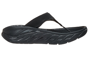 HOKA ONE ONE Ora Recovery Flip Black Dark Gull Grey Women's 1 2703588