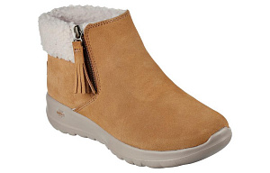 Skechers ON THE GO Warm Coverage Short Snow Boots Women's Brown 1 2705574