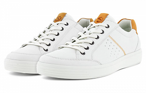 Ecco Low Top Skateboard Shoes Men's White 1 2705583