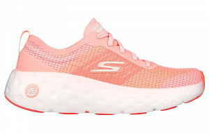 Skechers Max Cushioning Low Top Casual Running Shoes Women's Pink White 1 2705700