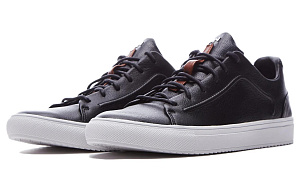 Skechers Razor-Nash Wear-Resistant Low-Top Skateboard Shoes Men's Black 1 2705867