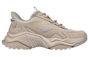 Skechers MARK NASON Smart Vada Low Top Sports Casual Shoes Women's Taupe 1 2705956