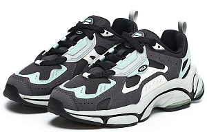 FILA FUSION Rjv D Low-Top Running Shoes Women's Black Green 1 2706187