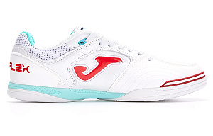 Joma IC/IN Indoor Wear-Resistant Coverage Soccer Shoes Men's White Red 1 2706197