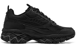 Skechers Akhidime Low Top Casual Shoes Men's Black 1 2707188