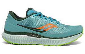 Saucony Triumph Shock Absorbers With Slip Resistant And Abrasion Resistant Properties Low Top Running Shoes Men's Green 1 2707203