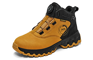 Jeep High Top Outdoor Shoes Unisex Black Yellow 1 2707759