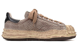 MIHARA YASUHIRO Blakey Stylish Skateboarding Shoes Men's Brown Vintage Version 1 2707997