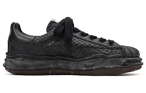 MIHARA YASUHIRO Low Top Stylish Skateboarding Shoes Unisex Black 1 2708001