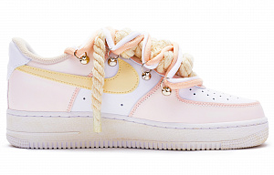 Nike Air Force 1 '7 Air Force 1 ''T10'' Anti Slip Wear Resistant Low Top Skateboard Shoes Men's White Pink Yellow 1 2708106