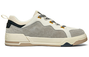 Jeep Abrasion Resistant Low Top Skateboard Shoes Men's Greige 1 2708207