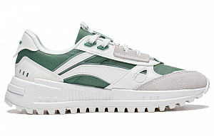 LiNing Wind Rider 2.0 Anti-Slip Wear-Resistant Low-Top Sports Casual Shoes Women's White Gray Green 1 2709207