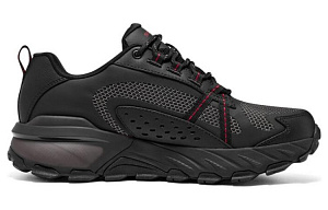 Skechers OUTDOOR Low Top Casual Shoes Men's Black Red 1 2709226