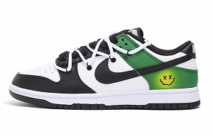 Nike Dunk Low Low-Top Skateboard Shoes Men's Black Green 1 2709280